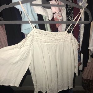 Off the shoulder shirt